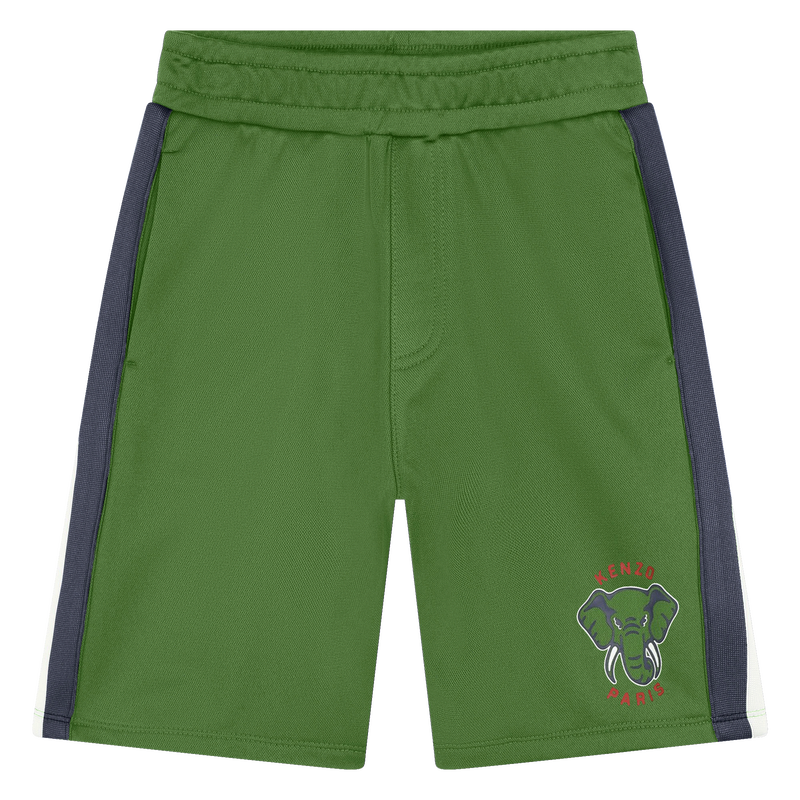 Elastic-Waisted Bermuda Shorts KENZO KIDS 
                    UNISEX