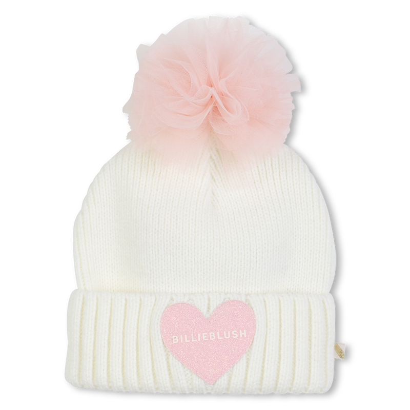 Gorro de malha com pompom BILLIEBLUSH 
                    GIRL