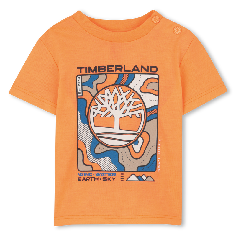 T-SHIRT DE MANGA CURTA TIMBERLAND 
                        BOY