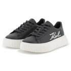 T&ecirc;nis de cano baixo com cadar&ccedil;o KARL LAGERFELD KIDS 
                    GIRL