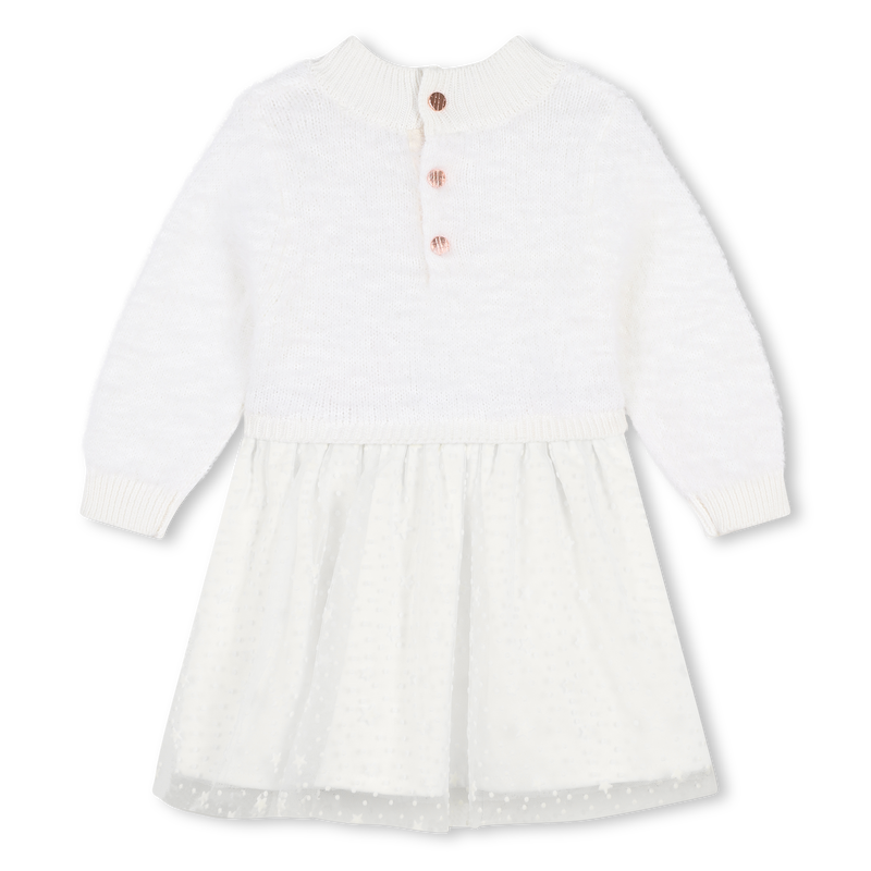 Festive Knit Dress CARREMENT BEAU 
                    GIRL
