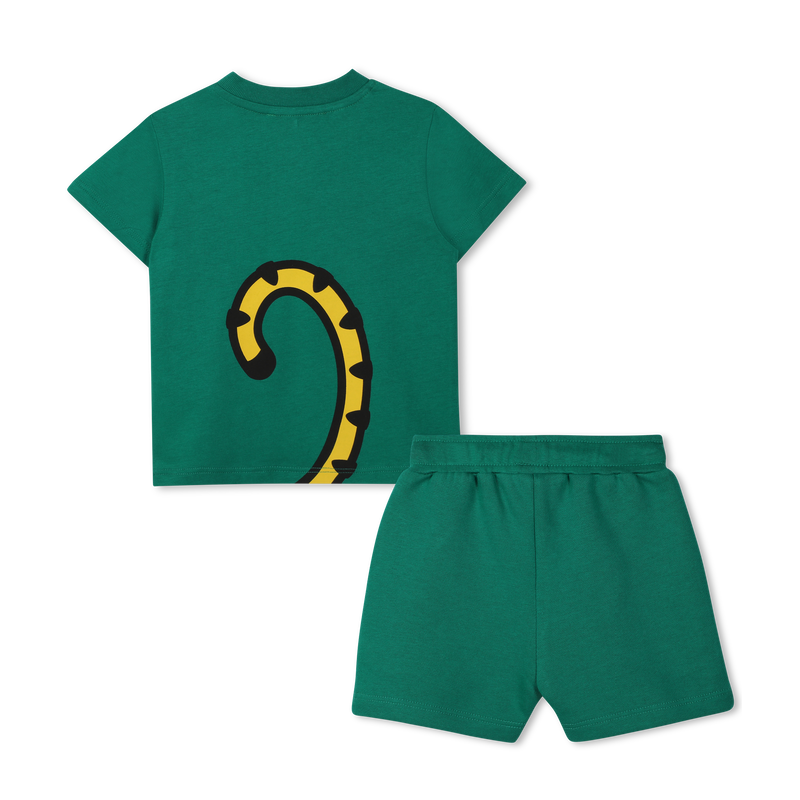 Conjunto t-shirt e bermudas KENZO KIDS 
                        BOY