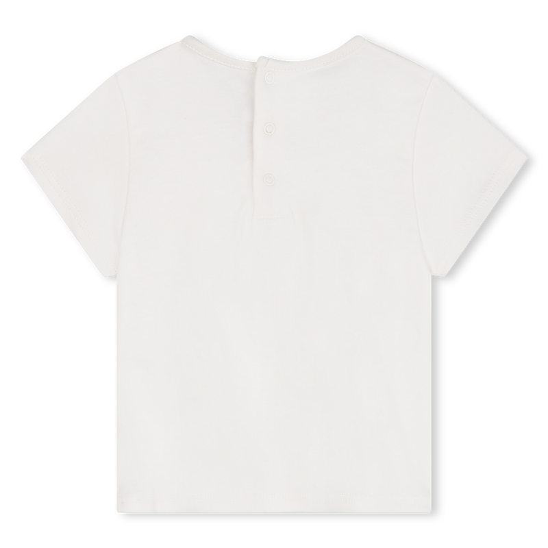 T-shirt bordada molas pressão CHLOE 
                    GIRL