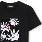 T-shirt de manga curta KARL LAGERFELD KIDS 
                    GIRL