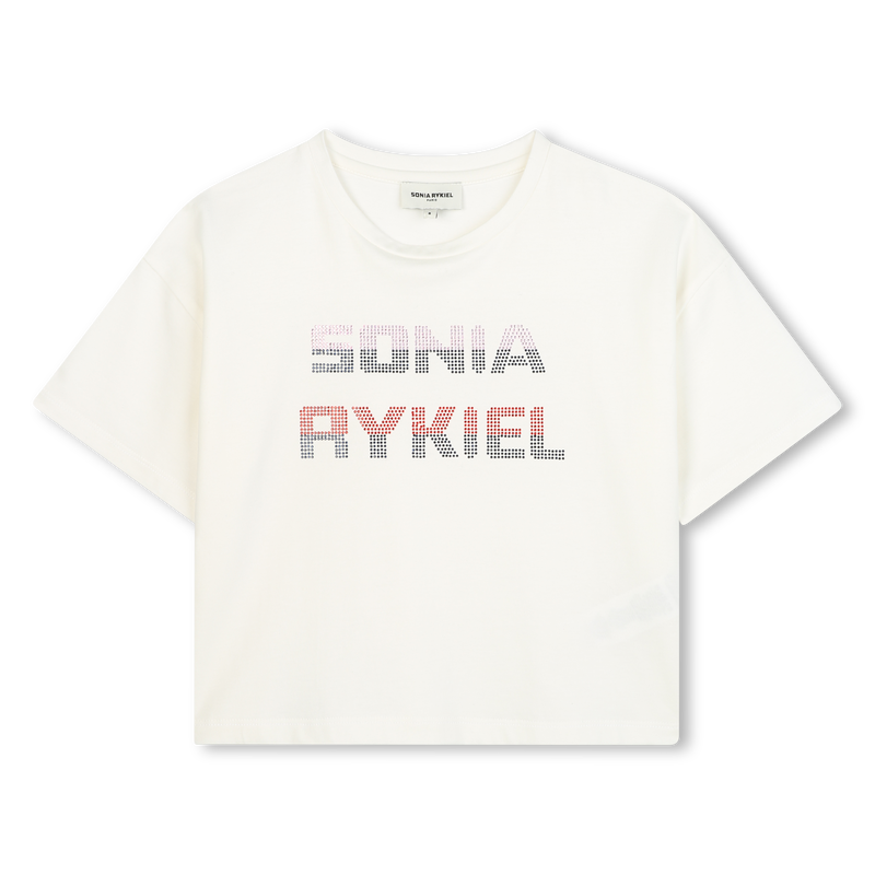 Camiseta de manga curta SONIA RYKIEL 
                    GIRL