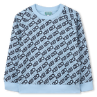 Sweatshirt algod&atilde;o estampado KENZO KIDS 
                    BOY