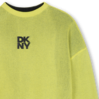 Pul&ocirc;ver revers&iacute;vel DKNY 
                    GIRL