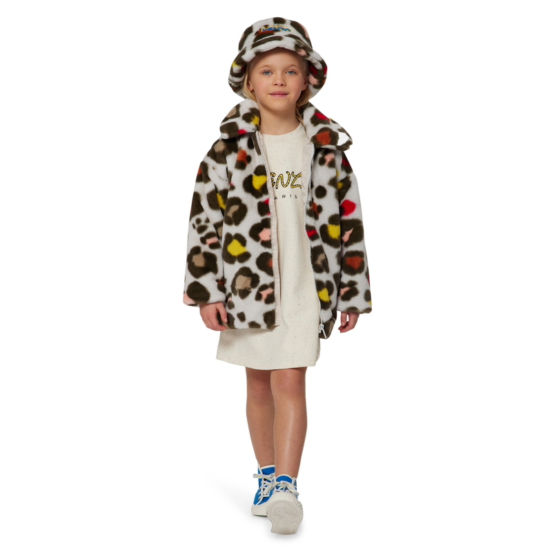 Speckled fleece dress KENZO KIDS 
                    GIRL
