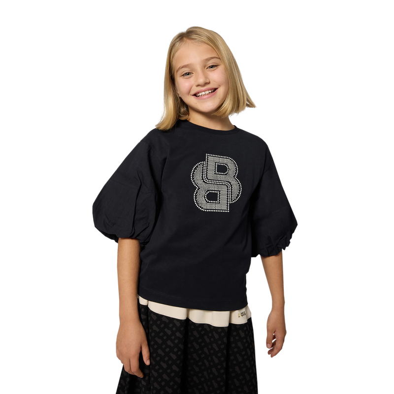 T-shirt de manga curta BOSS 
                    GIRL
