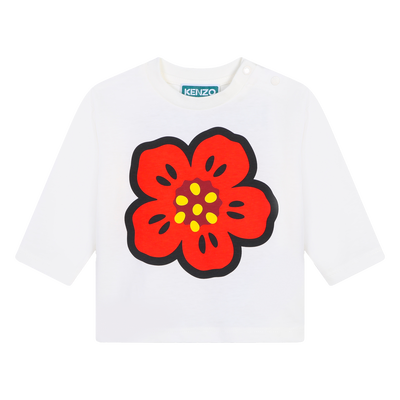 T-shirt de manga comprida KENZO KIDS GIRL