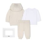 Conjunto de cal&ccedil;a, cardig&atilde; e camiseta BOSS 
                    BOY