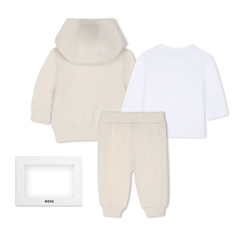Conjunto de cal&ccedil;a, cardig&atilde; e camiseta BOSS 
                        BOY