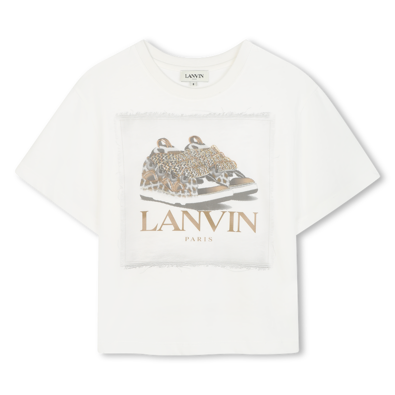 T-shirt de manga curta LANVIN 
                    GIRL