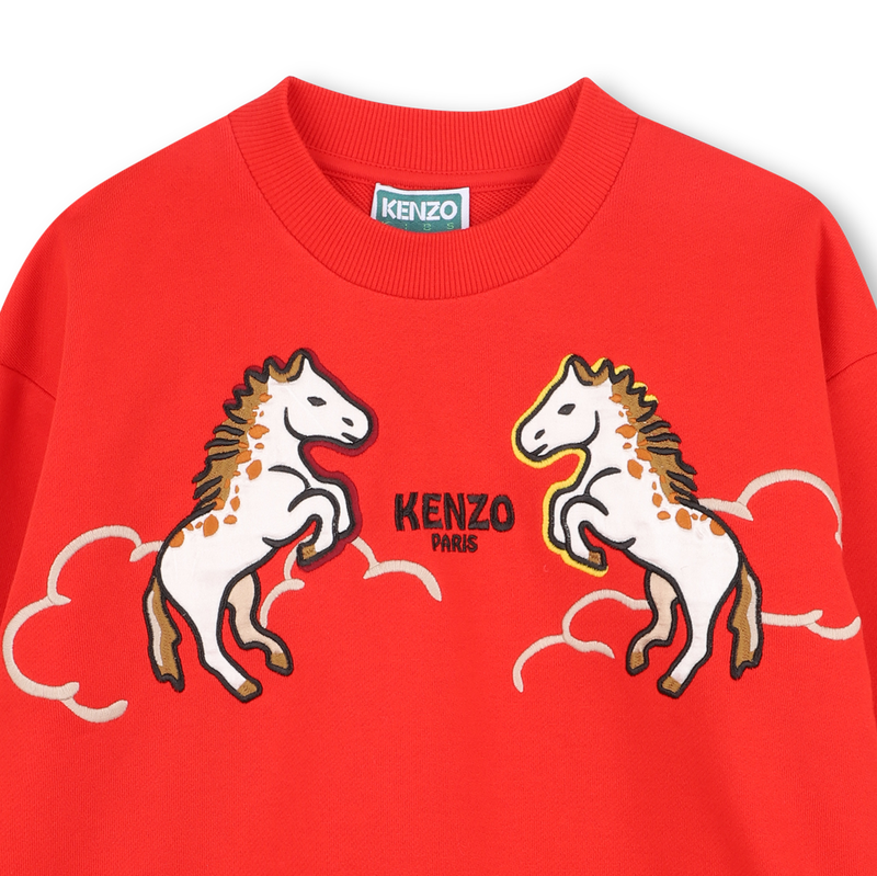 MOLETOM DE L&Atilde; KENZO KIDS 
                        BOY