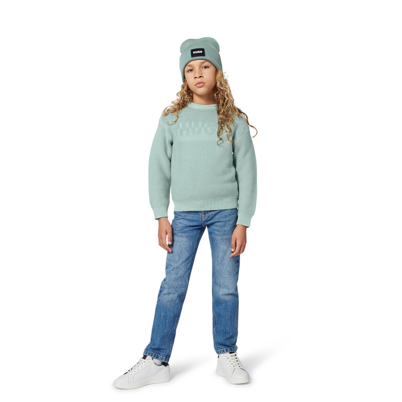 Gorro de camada dupla HUGO 
                    UNISEX