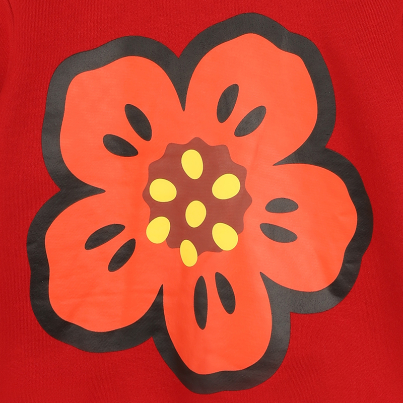 Sweatshirt em molet&atilde;o KENZO KIDS 
                        UNISEX
