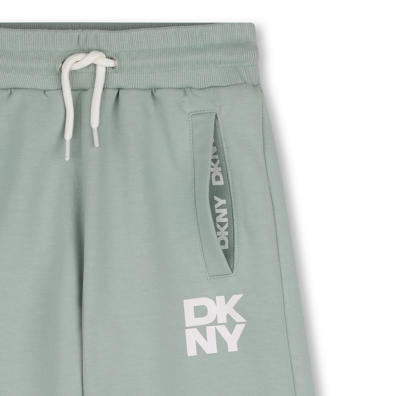 CAL&Ccedil;&Otilde;ES DE BERMUDA FLEECE DKNY 
                        BOY