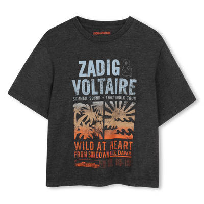 T-SHIRT DE MANGA CURTA ZADIG & VOLTAIRE BOY