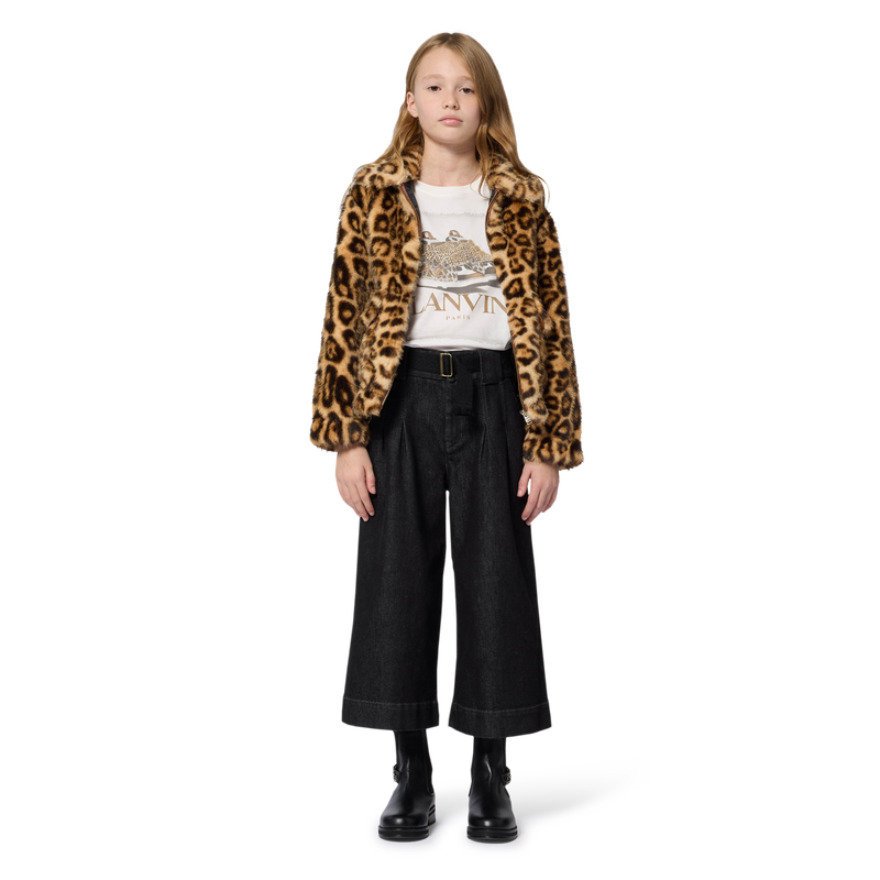 Casaco polar fofo LANVIN 
                        GIRL