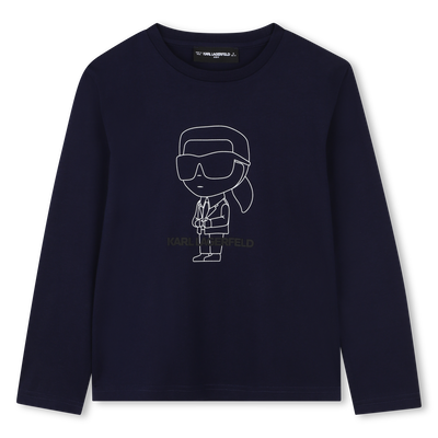 Camiseta de manga comprida KARL LAGERFELD KIDS BOY