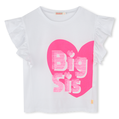 T-shirt com mangas de folhos BILLIEBLUSH GIRL