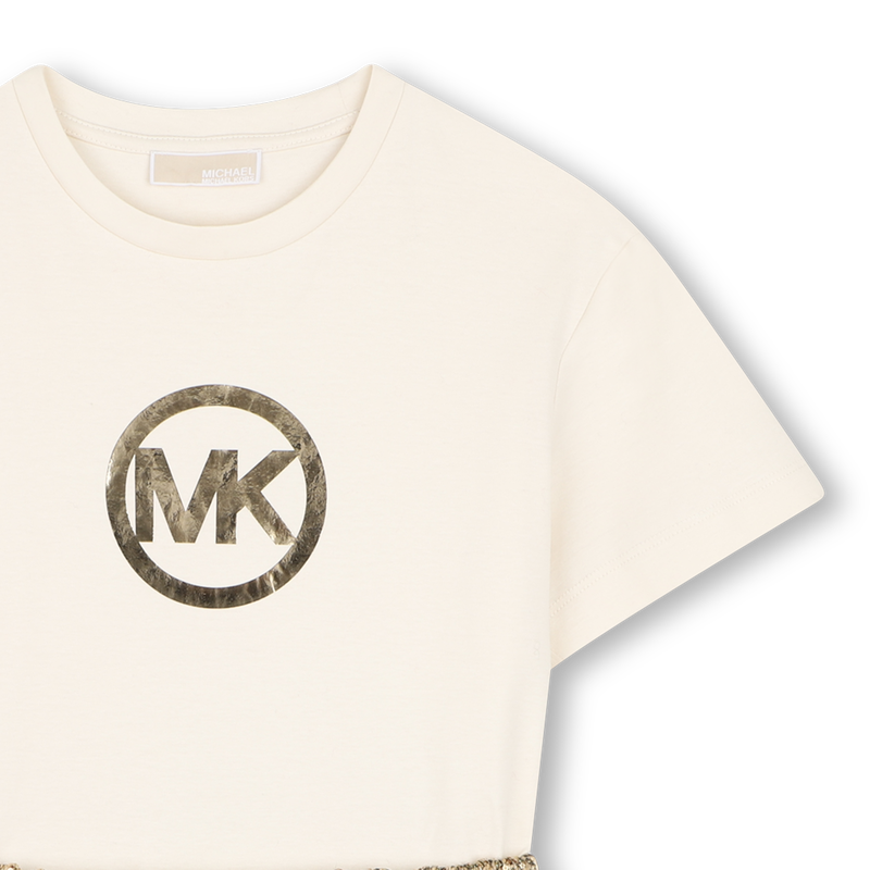 Vestido de mangas curtas MICHAEL KORS 
                        GIRL
