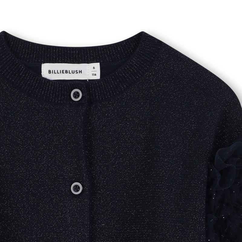 Cardig&atilde; de malha BILLIEBLUSH 
                        GIRL