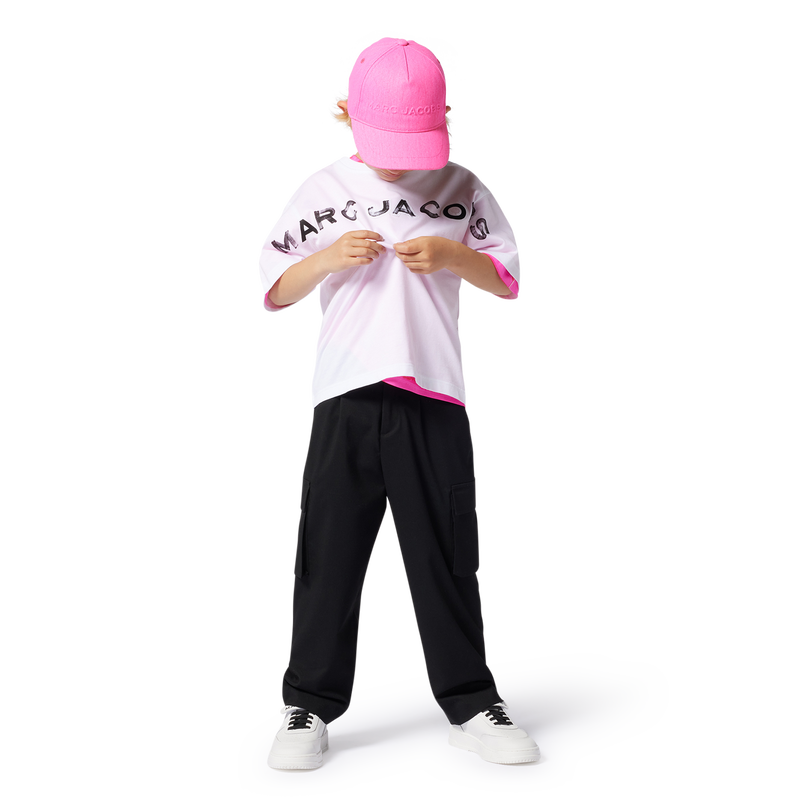 T-shirt com ilustra&ccedil;&otilde;es MARC JACOBS 
                        BOY