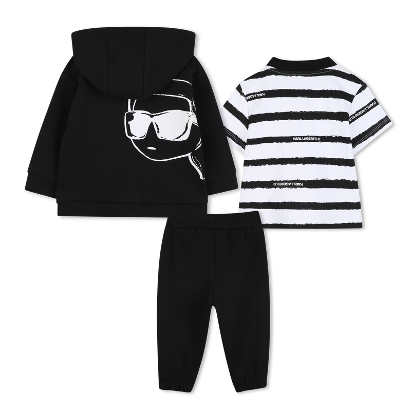CONJUNTO JOGGER KARL LAGERFELD KIDS 
                        BOY