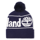 Chap&eacute;u de malha com pompom jacquard TIMBERLAND 
                    BOY