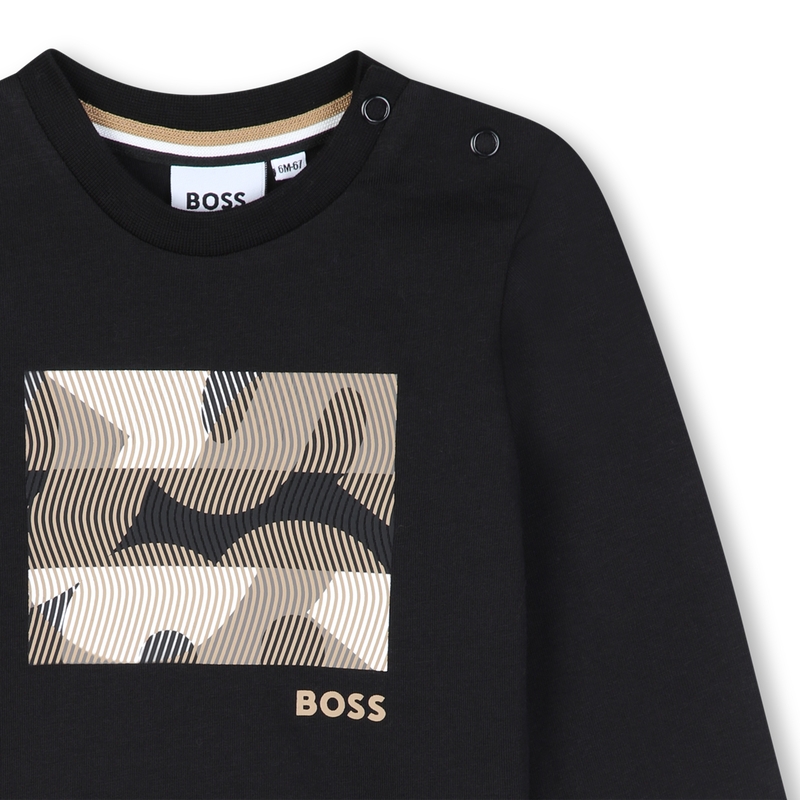 Camiseta de manga longa BOSS 
                        BOY