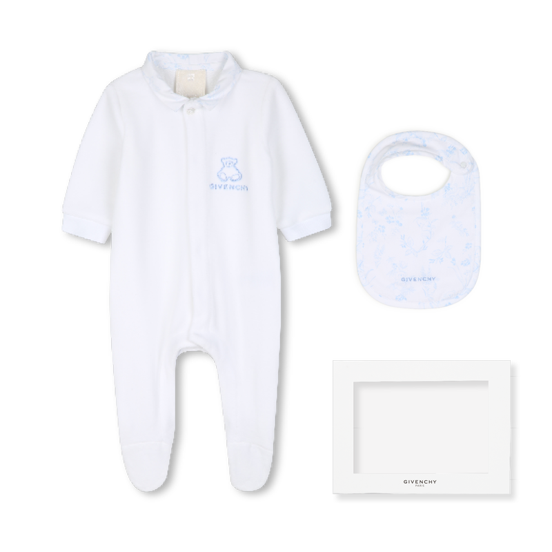 Conjunto de pijama e babador GIVENCHY 
                        MENINO