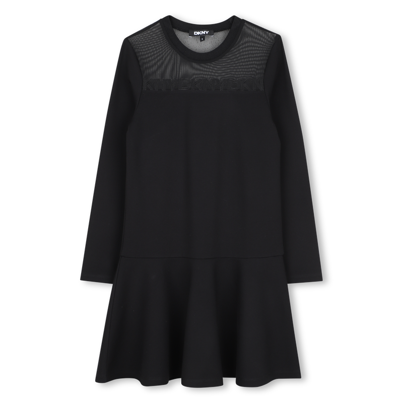 Vestido de mangas longas DKNY 
                        GIRL