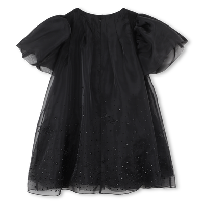 Vestido de manga curta KARL LAGERFELD KIDS GIRL
