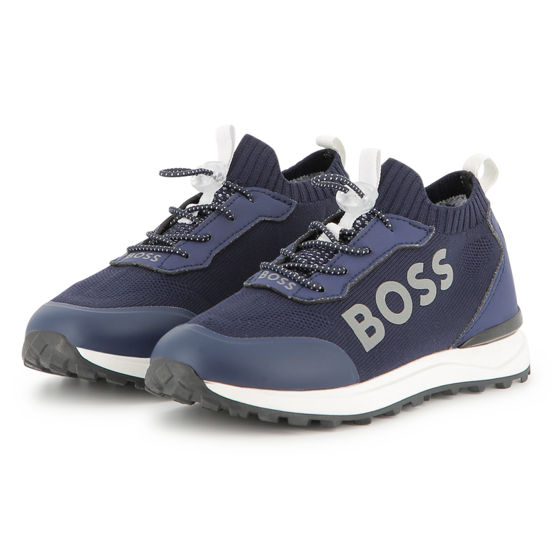 Tênis com cadarços elásticos BOSS 
                    BOY
