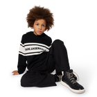 Moletom com capuz KARL LAGERFELD KIDS 
                    BOY