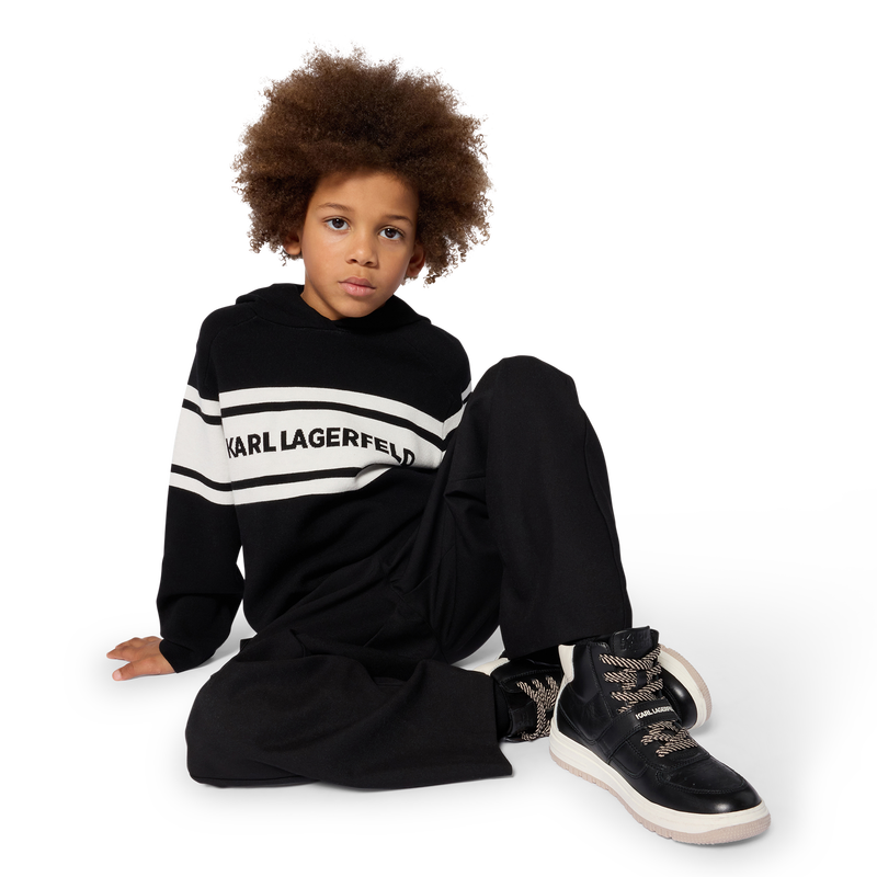 Moletom com capuz KARL LAGERFELD KIDS 
                        BOY