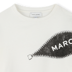 T-shirt em jersey de algod&atilde;o MARC JACOBS 
                    BOY