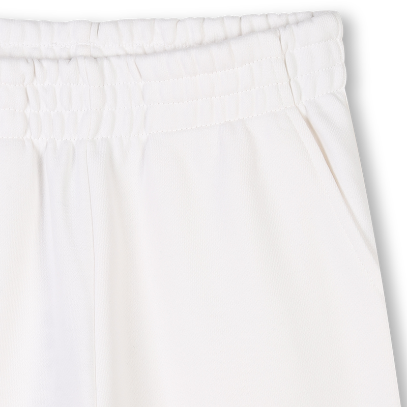 Bermudas em molet&atilde;o de algod&atilde;o KENZO KIDS 
                        UNISEX