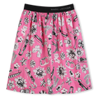 Saia de cetim de algod&atilde;o MARC JACOBS 
                    GIRL