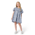 Vestido de corte de quimono KENZO KIDS 
                    GIRL