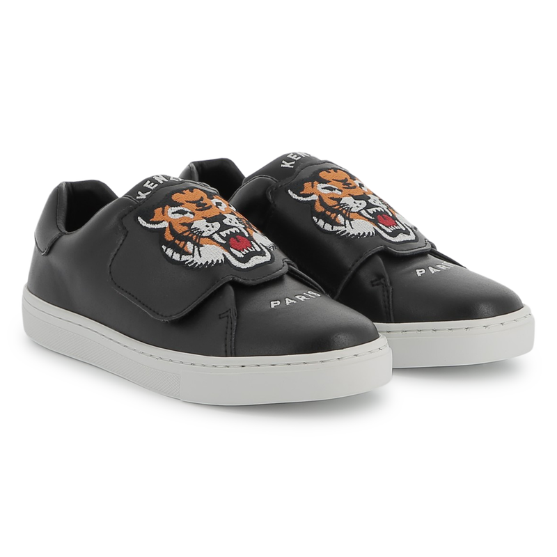 Leather Velcro sneakers KENZO KIDS 
                    UNISEX