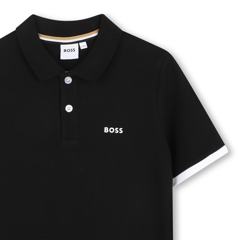 CAMISA POLO DE MANGA CURTA BOSS 
                        BOY