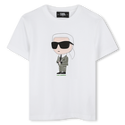 T-shirt de manga curta KARL LAGERFELD KIDS 
                    BOY