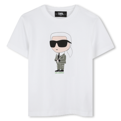 T-shirt de manga curta KARL LAGERFELD KIDS BOY