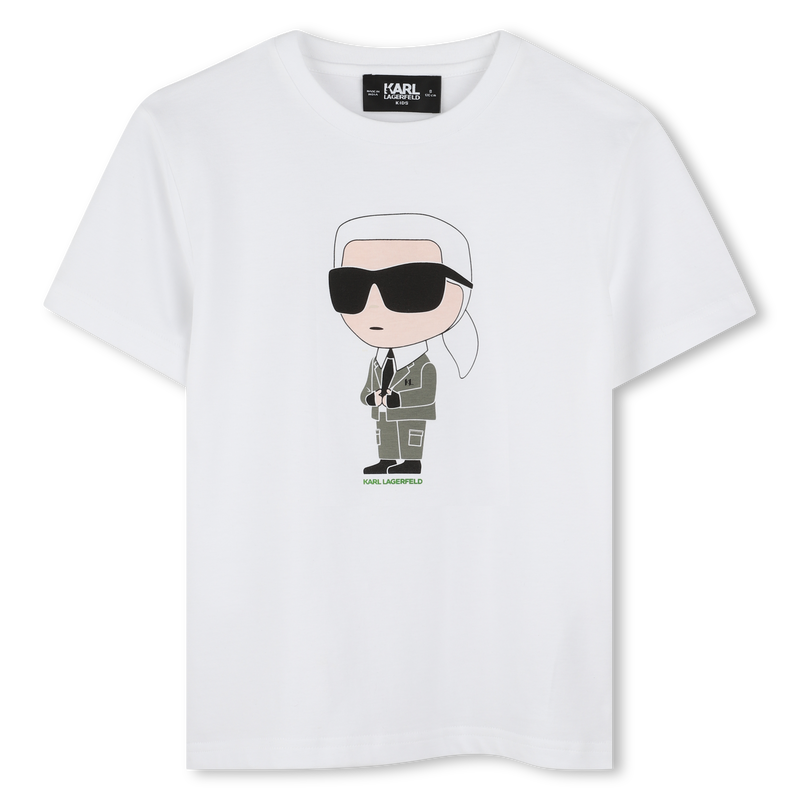 T-shirt de manga curta KARL LAGERFELD KIDS 
                        BOY