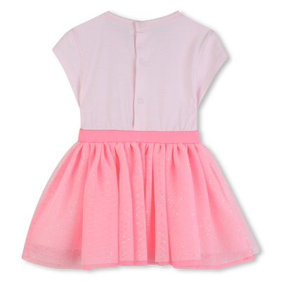 VESTIDO BI-MATERIAL BILLIEBLUSH GIRL
