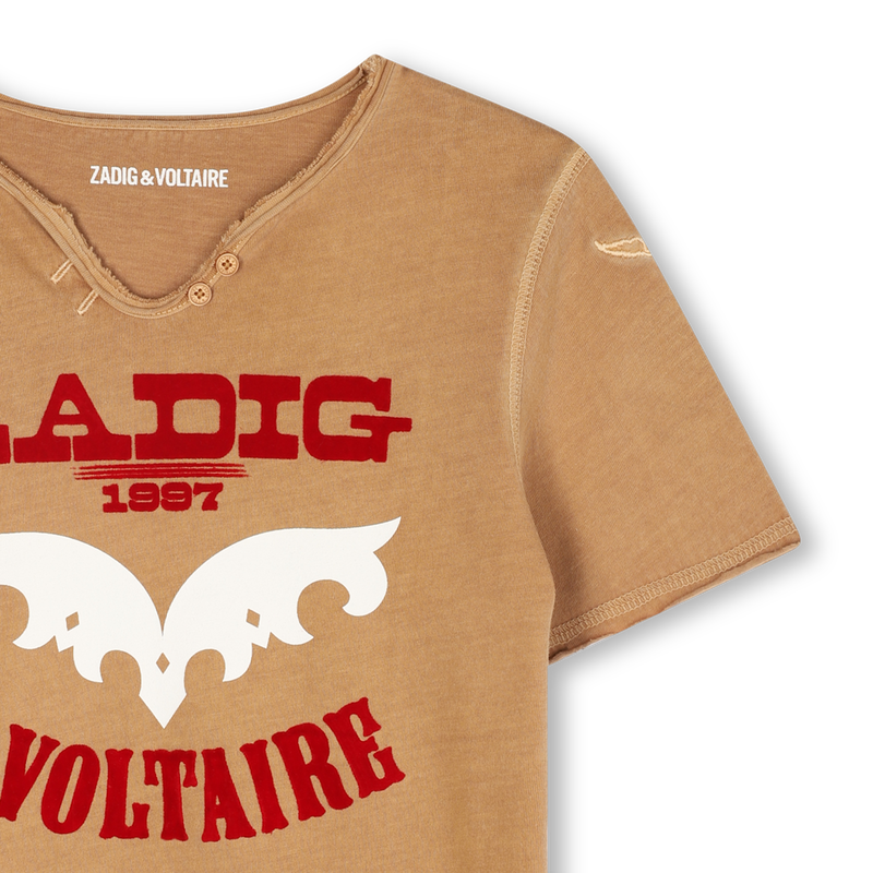T-shirt de manga curta ZADIG & VOLTAIRE 
                    BOY