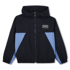 Casaco corta-vento com capuz KENZO KIDS 
                    BOY