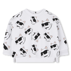 Conjunto de moletom e cal&ccedil;a KARL LAGERFELD KIDS 
                    GIRL